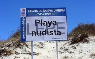 Playas nudistas en Huelva